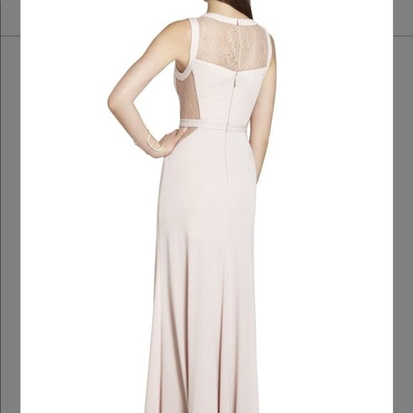 BCBGMAXAZRIA Cristy Sleeveless Lace-Insert Gown - Picture 5 of 9